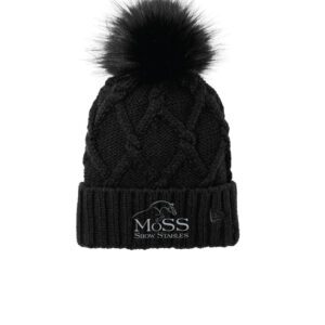 Faux Fur Pom Beanie